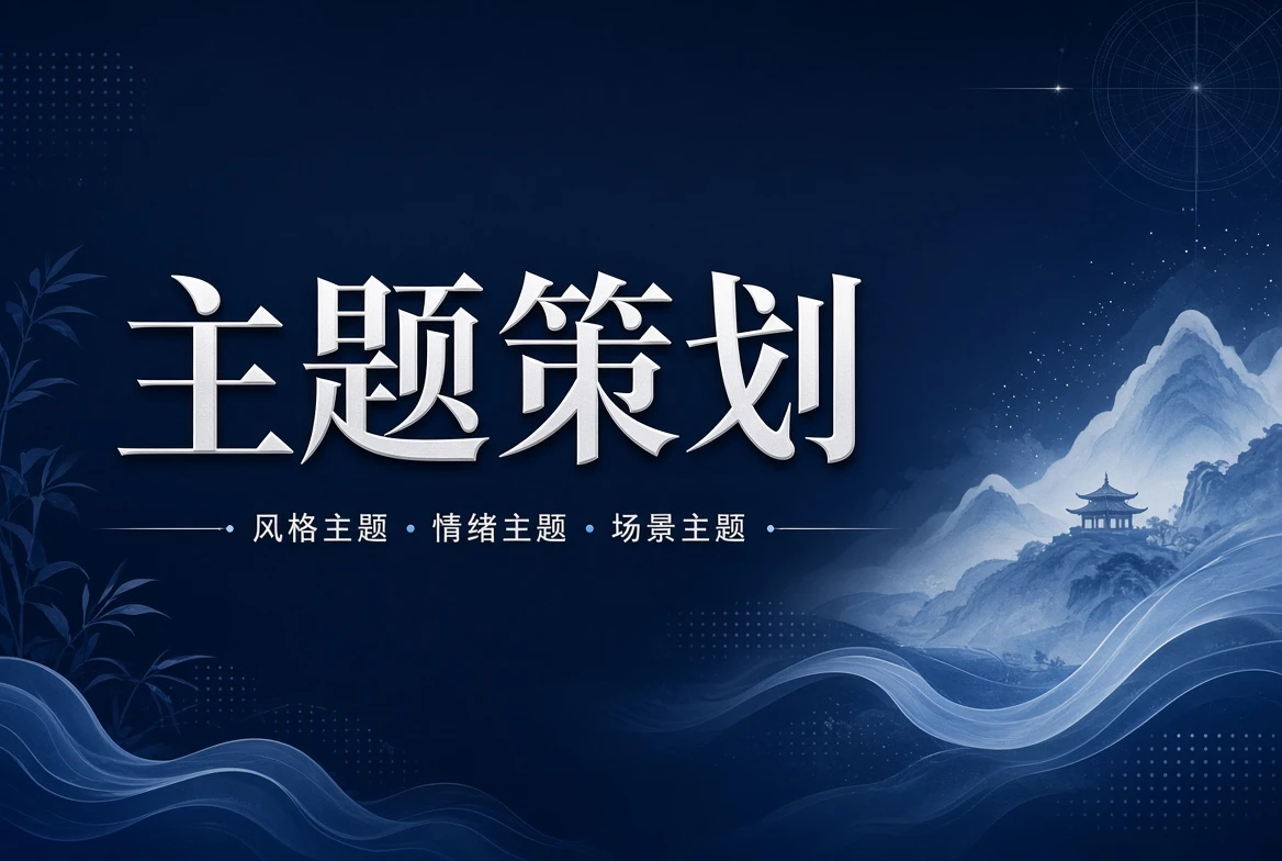 17C主题栏风格情绪和场景视觉